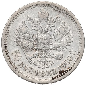 Russia, Nikolai II, 50 kopecks 1900
