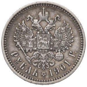 Rosja, Mikołaj II, Rubel 1901 ФЗ