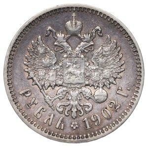 Rosja, Mikołaj II, Rubel 1902 AP