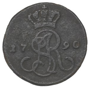 Stanislaus August , 1 groschen 1790 EB