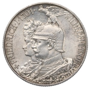Niemcy, Prusy, 2 marki 1901 - 200 lat Królestwa Prus