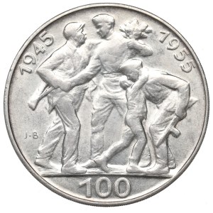 Czechoslovakia, 100 korun 1955