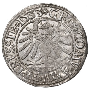 Sigismund I the Old, Groschen for Prussia 1533, Thorn