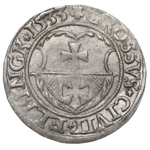 Sigismund I the Old, Groschen 1533, Elbing