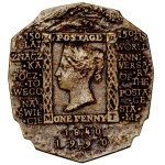 1990, Medal Commemorating 130 Years of the Polish Postage Stamp