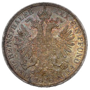 Austria, Franz Joseph, Thaler 1858 A