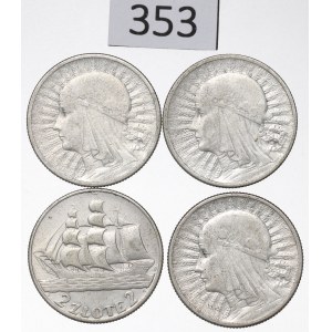Seconda Repubblica Polacca, Set da 2 złoty 1932-36