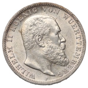 Germany, Wuerttemberg, 3 mark 1911