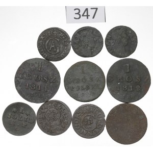Poland and Related Countries, Set of Small-Denomination Coins