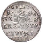 Sigismund III, 3 groschen 1596, Riga -