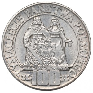 Volksrepublik Polen, 100 Złoty, 1966, Mieszko und Dąbrówka