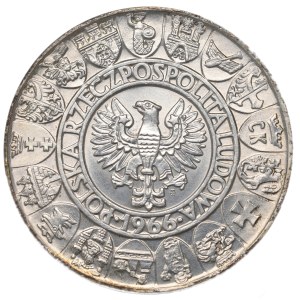 Volksrepublik Polen, 100 Złoty, 1966, Mieszko und Dąbrówka