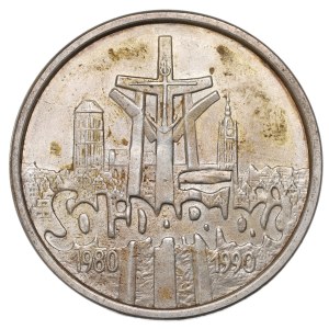 III RP, 100.000 złotych 1990 Solidarność typ B
