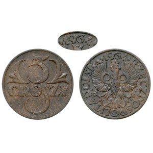 II Republic of Poland, 5 groschen 1934