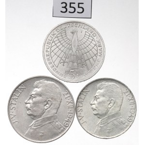 Germany and Czechoslovakia, Silver Issue Set