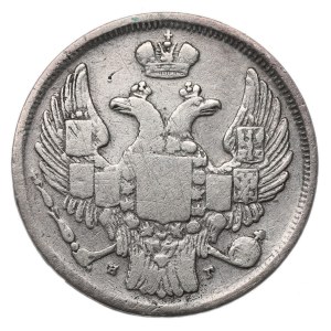 Poland under Russia, Nicholas I, 15 kopecks=1 zloty 1836 MW