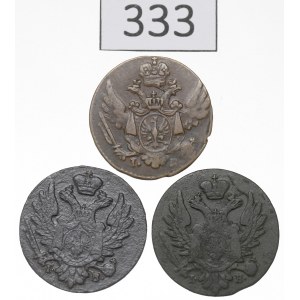 Kingdom of Poland, 1 grosz Set, 1816–25