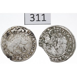 Johann II. Kasimir, Sechser-Set 1661–66