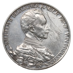 Germany, Preussen, 3 mark 1913 - 25 years of Wilhelm II reign