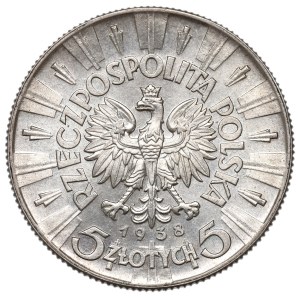 II RP, 5 złotych 1938 Piłsudski