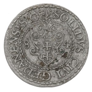 Stefan Batory, Szeląg 1584, Gdańsk