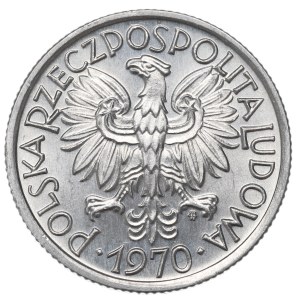 People's Republic of Poland, 2 zlote, 1970, Berries