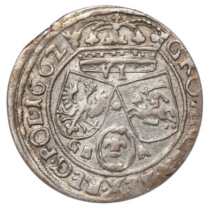 Jan II Kazimierz, Szóstak 1662, Lwów