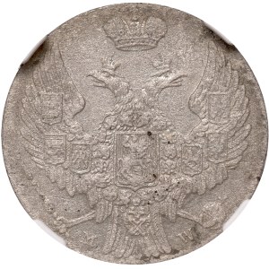 Zabór rosyjski, Mikołaj I, 10 groszy 1840 - NGC AU Details