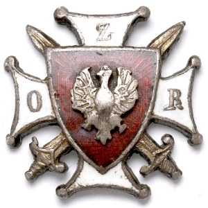 II RP, Miniatura odznaki Związek Oficerów Rezerwy