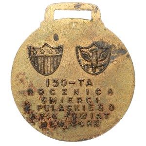 Polska/USA, Medalik Gen. Pułaski 1929