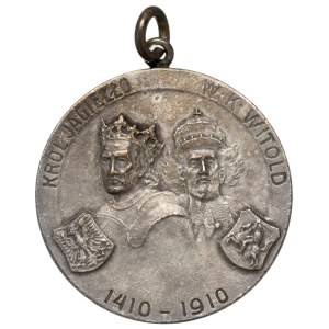 1910, Medal Commemorating the 500th Anniversary of the Victory at Grunwald - Czaplicki