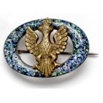 Poland, Patriotic brooch featuring an eagle