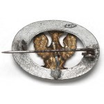 Poland, Patriotic brooch featuring an eagle