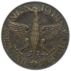 Poland, NKN Struggle for Independence 1914 Badge