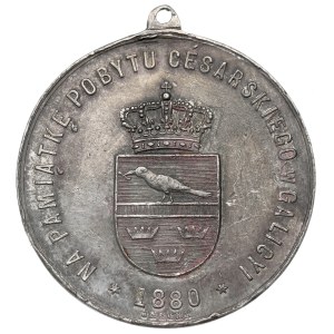 1880 Medal Commemorating the Emperor's Visit to Galicia