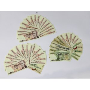 Poland, large set of banknotes - 46 pcs.