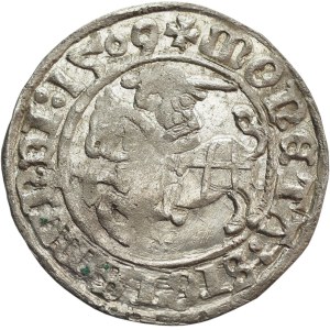Sigismund I the Old, half-grosz 1509, Vilnius - EXCELLENT