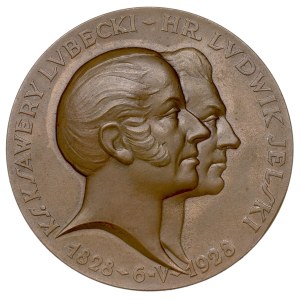 1928, medal commemorating the 100th anniversary of Bank Polski, Warsaw