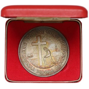 1966, Medaglia del Millennio della Polonia cristiana – argento