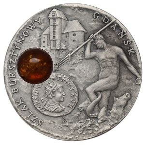 Niue Island, 1 dolar 2008 - Szlak bursztynowy Gdańsk