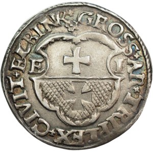 Sigismund I the Old, Trojak 1536, Elbląg - attractive