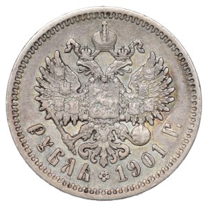 Russia, Nicola II, rublo del 1901 ФЗ