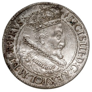 Sigismund III, 18 groschen 1615, Danzig - new portrait
