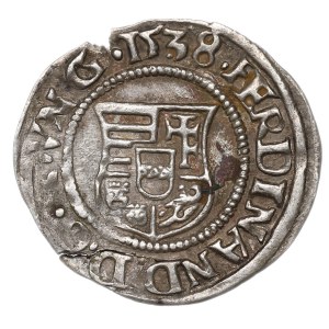 Węgry, denar 1538 KB