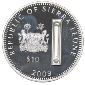 Sierra Leone, 10 dolarów 2009