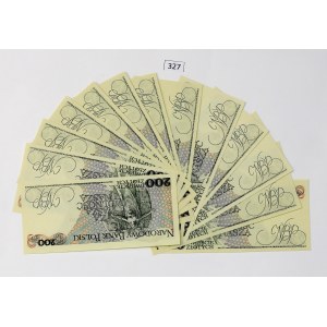 PRL, Set of 15 x 200 złoty 1988 (EB)