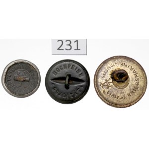 Germany, Navy Button Set