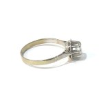 Designer ring with a diamond