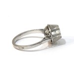 Designer ring with a diamond