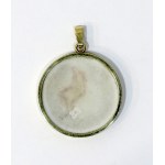 Europe, Madonna and Child Medallion - Gold